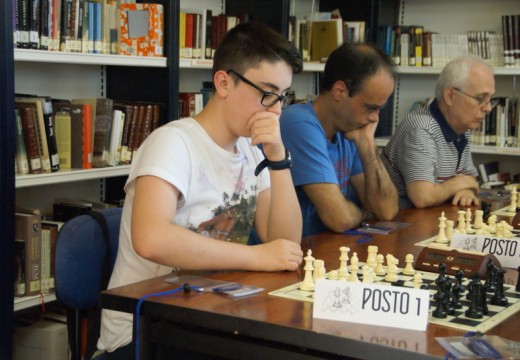 Daniel González Eirís, lévase o 6º Torneo de Xadrez de Verán